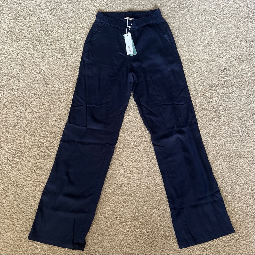 NWT ESPRIT TENCEL Wide Leg Pants Women’s Size 2 / UK 6